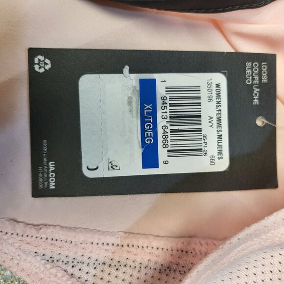 Under Armour Womens Loose Fit HeatGear Running Shorts XL Pink NWT - Picture 3 of 15